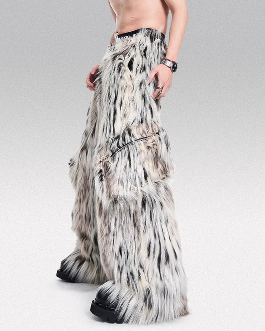 Faux Fur Pants（Free shipping）