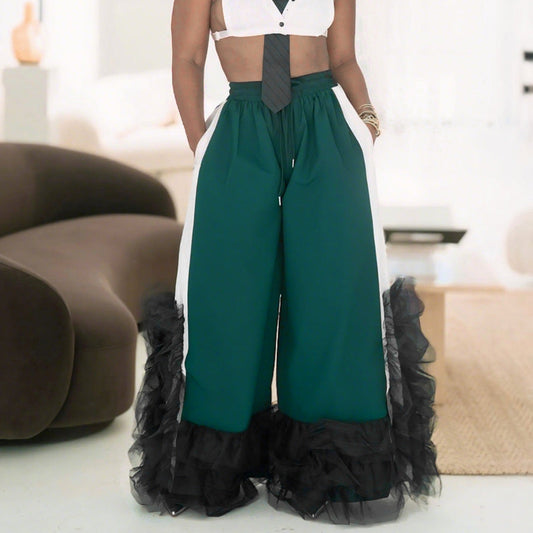 High Waist Loose Trousers
