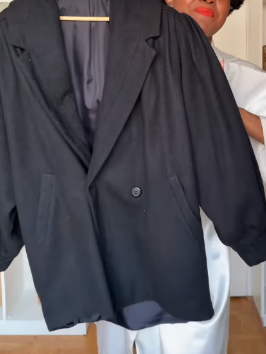 Adorable Puff Sleeve Blazer Dress