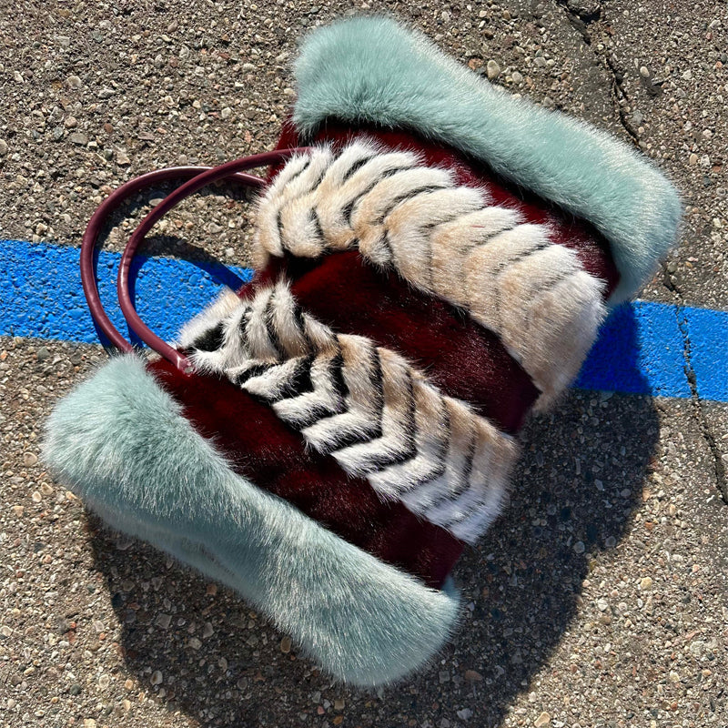Fashion Oversize Faux Fur Bag