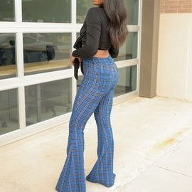 Retro Plaid Pants