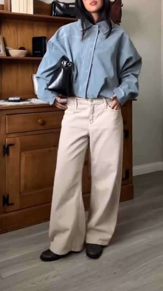 Blue Versatile Sports Loose Jacket