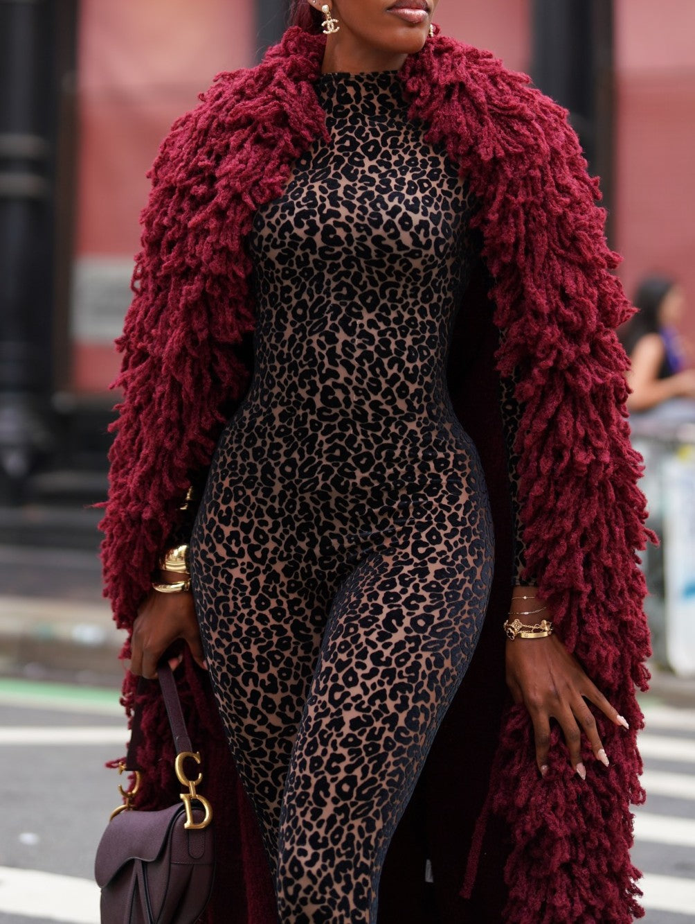 Leopard Print Bodysuit