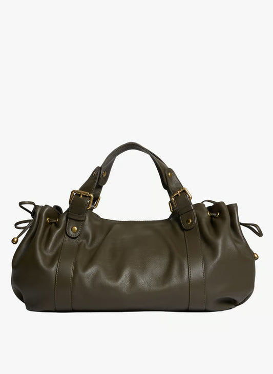 Large Capacity Green Handbag