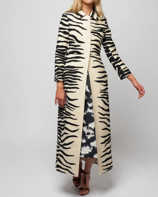 Zebra Long Jacket