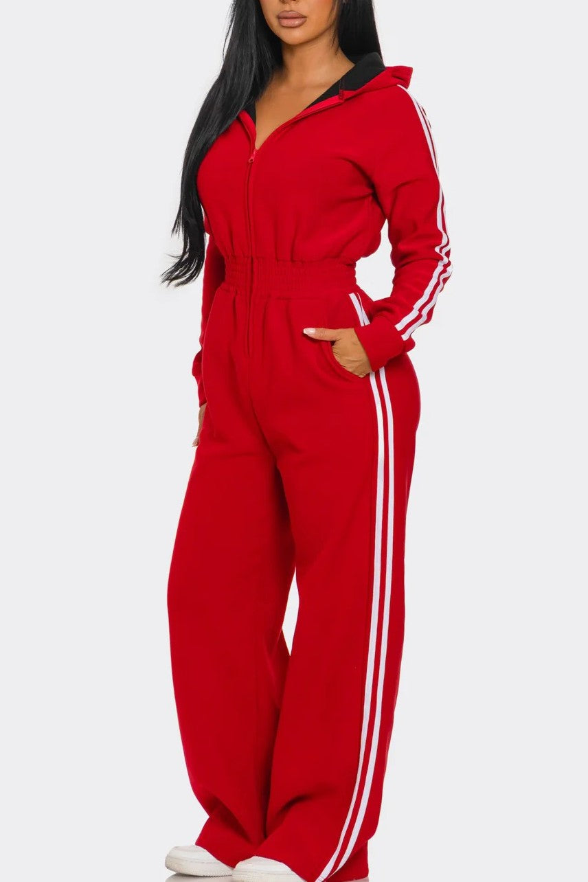 In The Fast Lane Jumpsuit