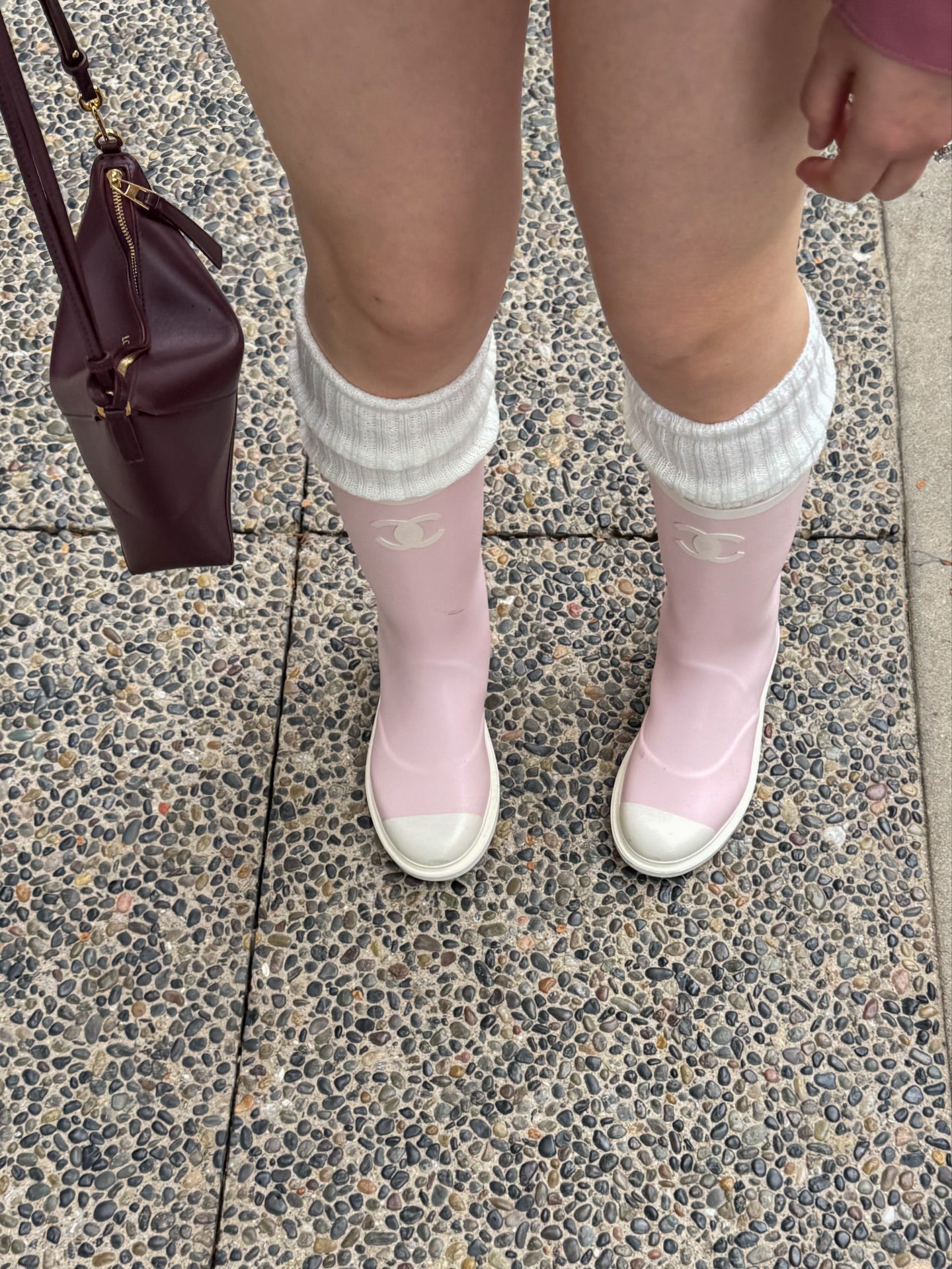 Macaron Pink Martin Boots
