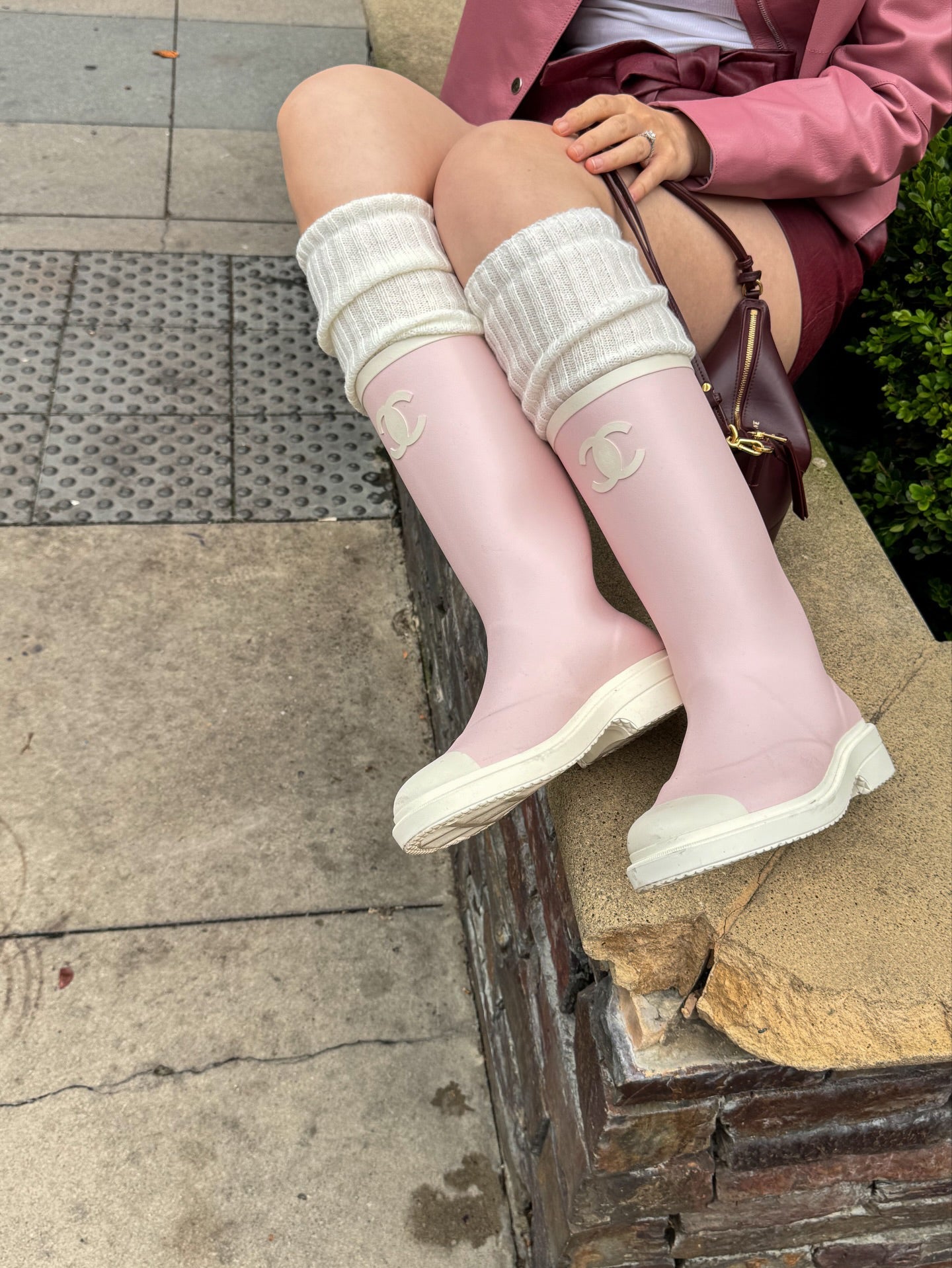 Macaron Pink Martin Boots