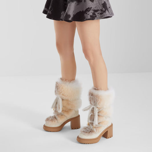 Plush Snow Boots