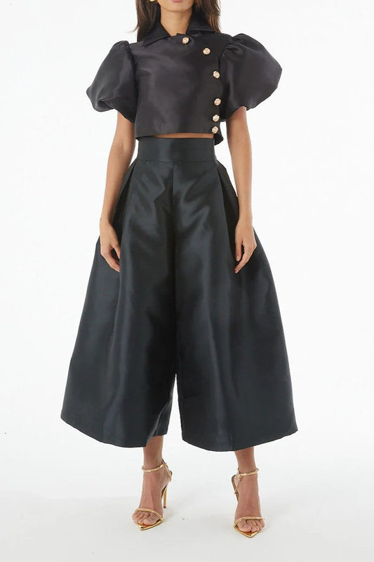 Missy Wide Leg Statement Culottes