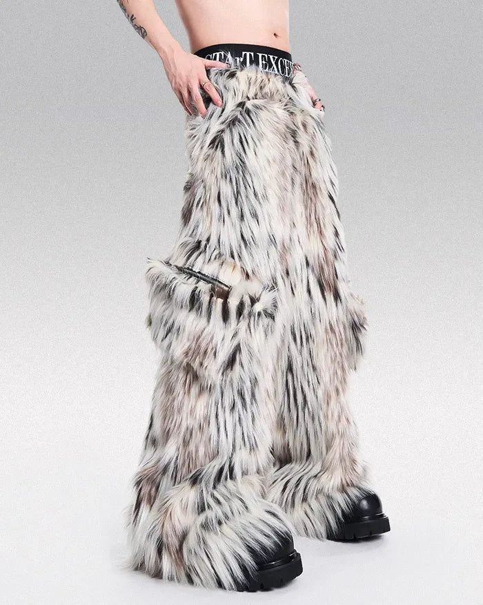 Faux Fur Pants（Free shipping）