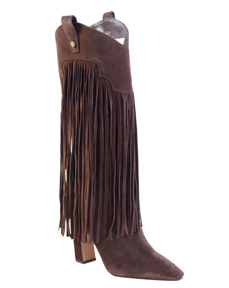 Chic Suede Tassel Boots