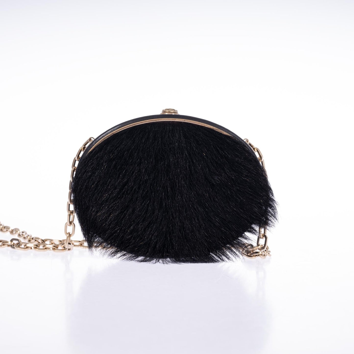Doulie-C Embroidered Satin Small Flap Bag