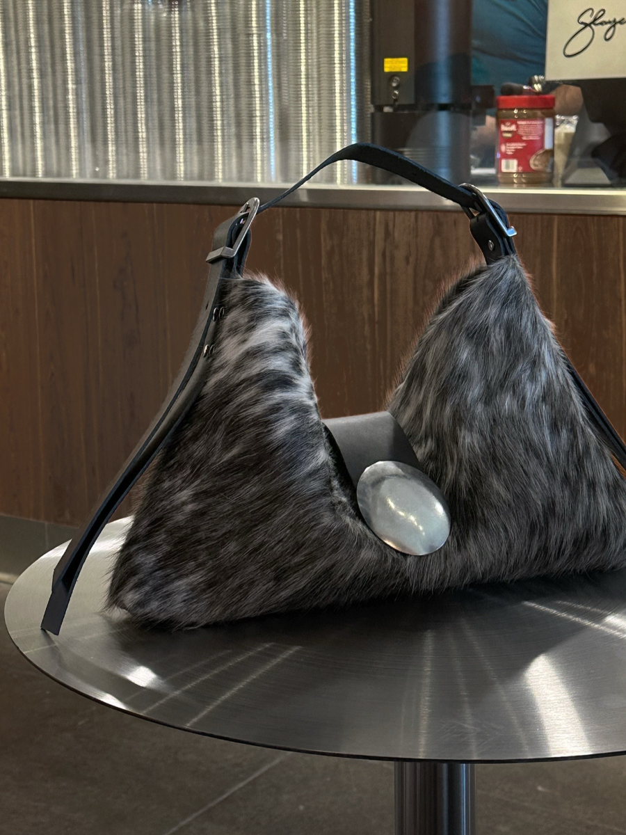 Faux Fur Shoulder Bag