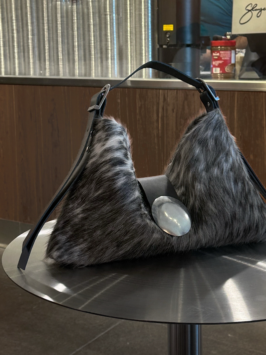 Faux Fur Shoulder Bag