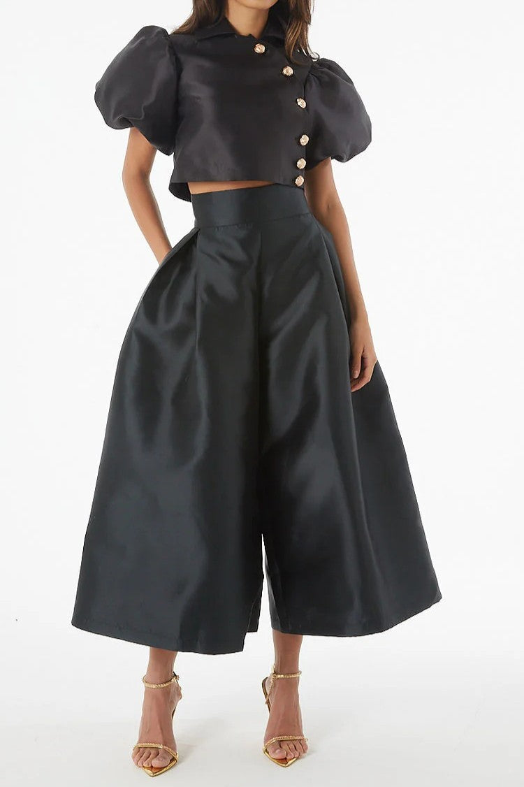 Missy Wide Leg Statement Culottes