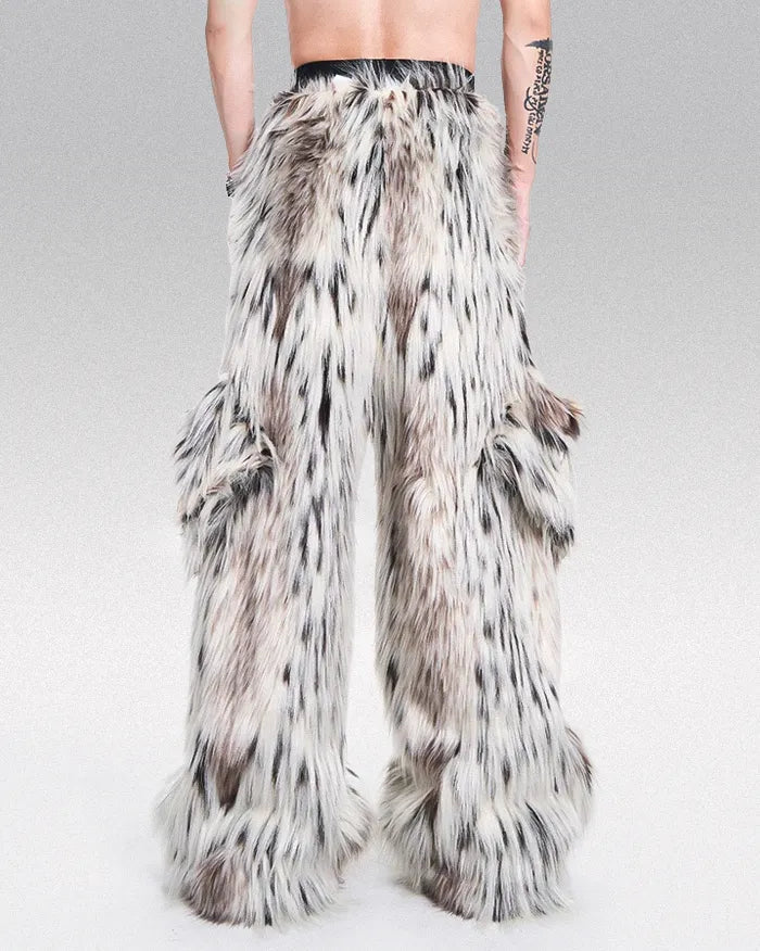 Faux Fur Pants（Free shipping）