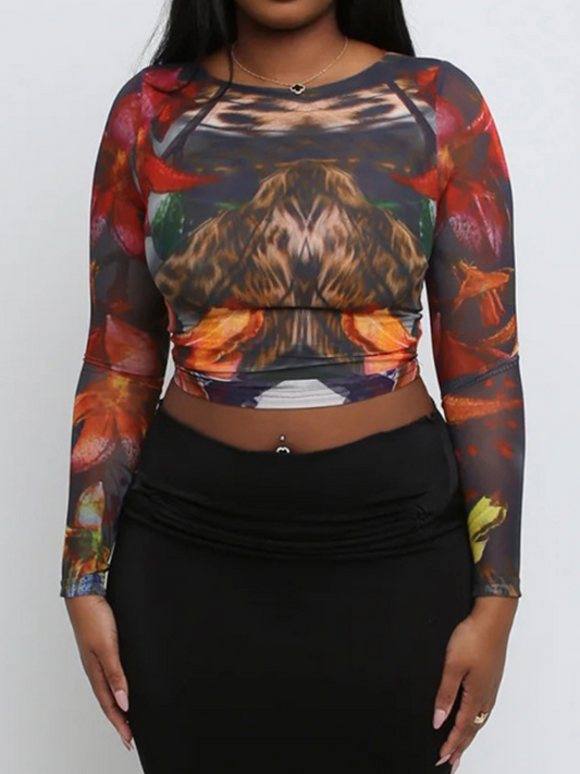 Printed Mesh Top