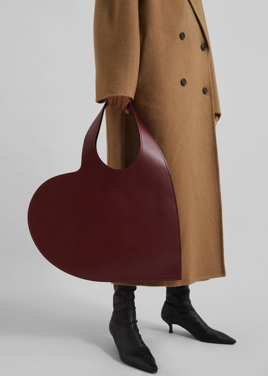 Red Heart-shaped Handbag